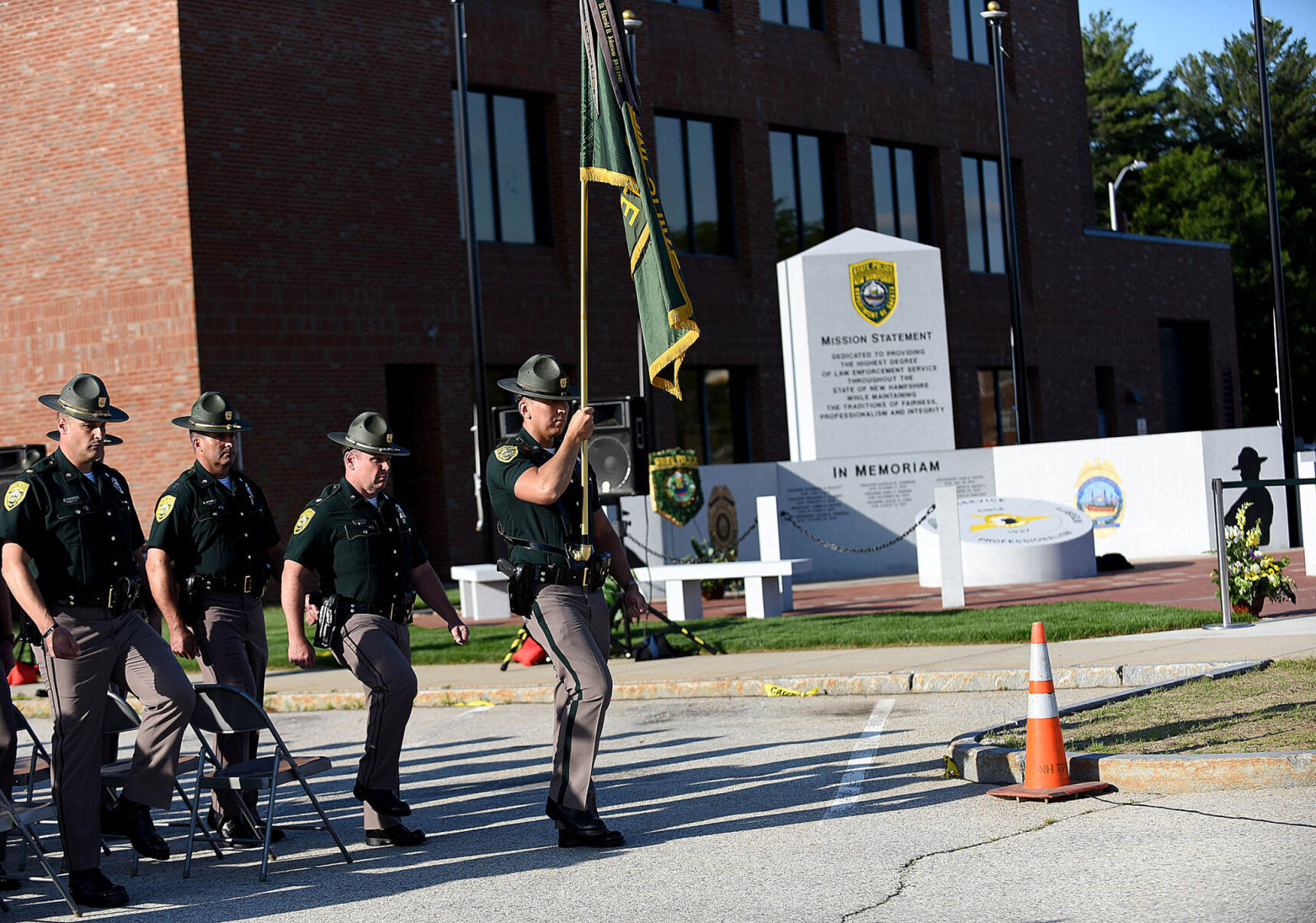 Fallen Troopers Memorial honor guard